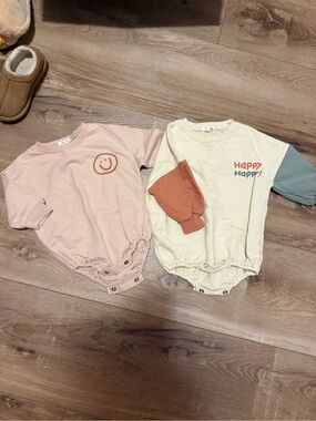 Bebe nine sweater rompers